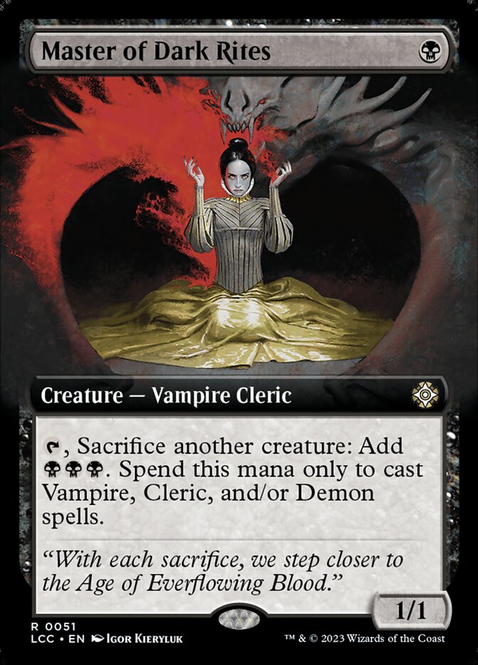 Master of Dark Rites (Commander: The Lost Caverns of Ixalan) 