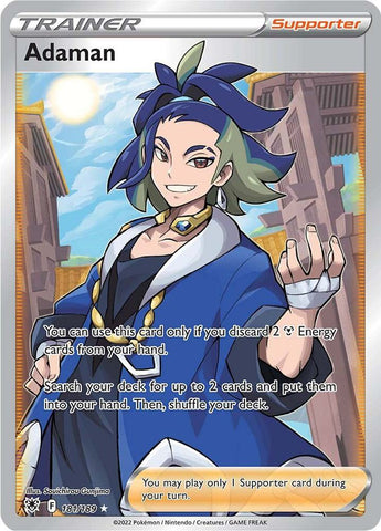 Adaman Full Art 181/189 (SWSH10: Astral Radiance)  - Holofoil