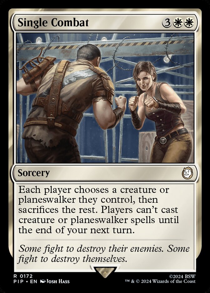 Single Combat (Universes Beyond: Fallout)  - Foil