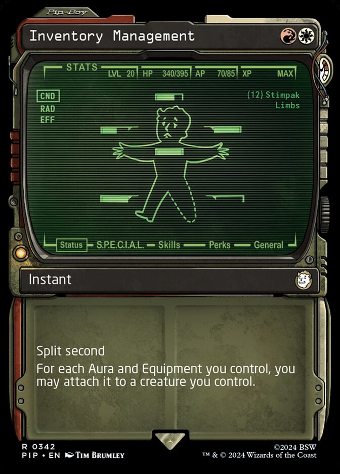 Inventory Management (Universes Beyond: Fallout) 