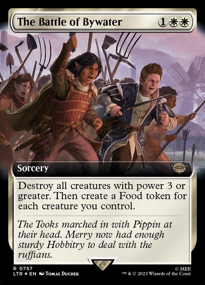 The Battle of Bywater (Universes Beyond: The Lord of the Rings: Tales of Middle-earth)  - Foil