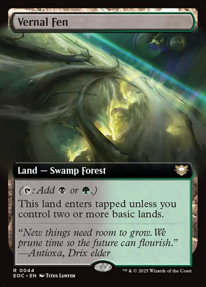 Vernal Fen (Commander: Edge of Eternities) 