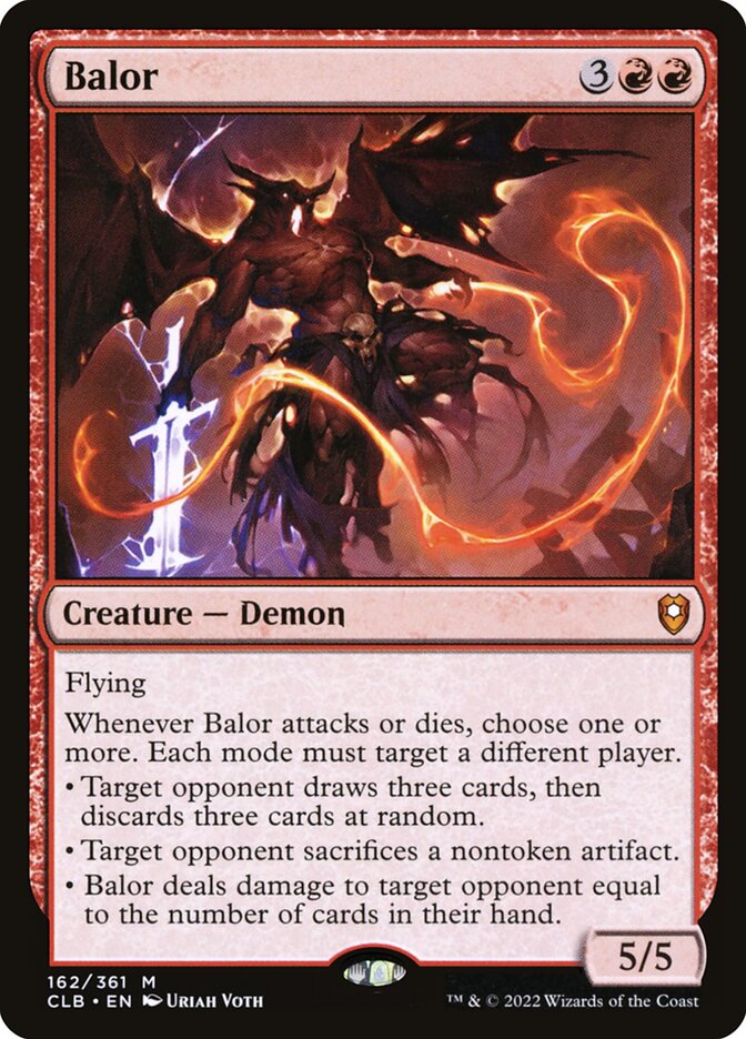 Balor (Commander Legends: Battle for Baldur's Gate)  - Foil