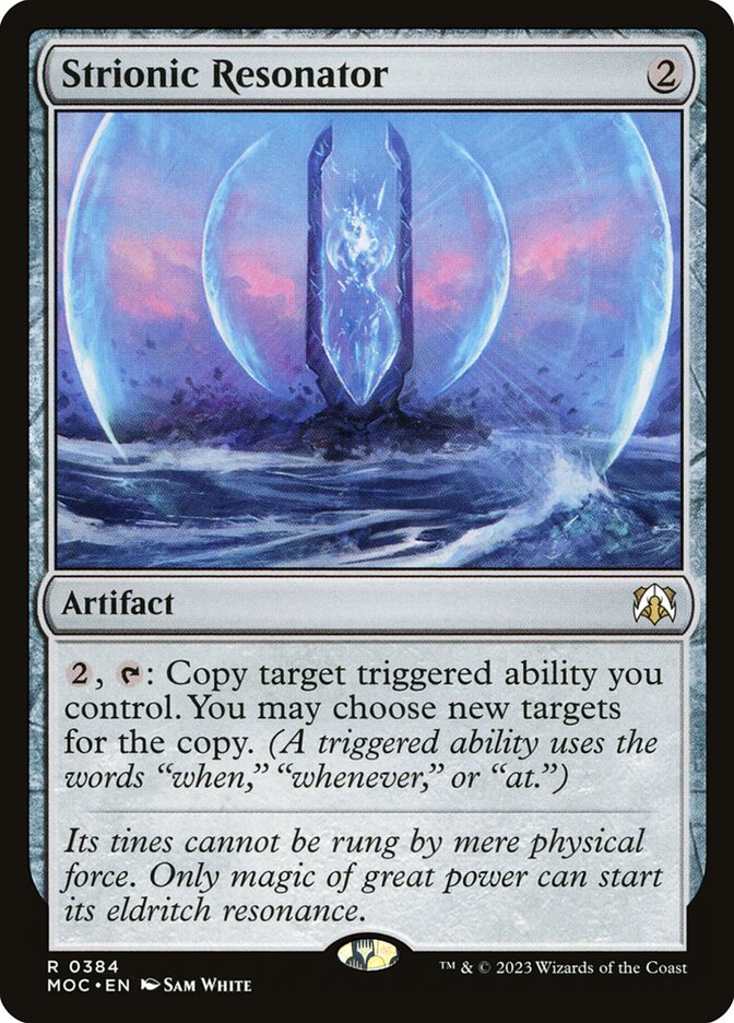 Strionic Resonator (Commander: March of the Machine) 