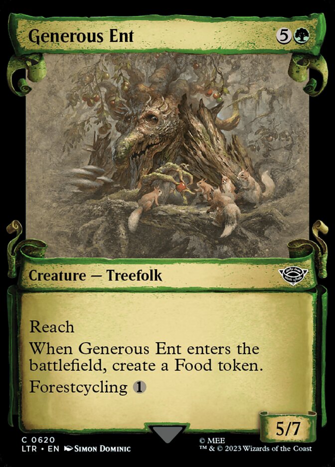 Generous Ent (Universes Beyond: The Lord of the Rings: Tales of Middle-earth)  - Foil