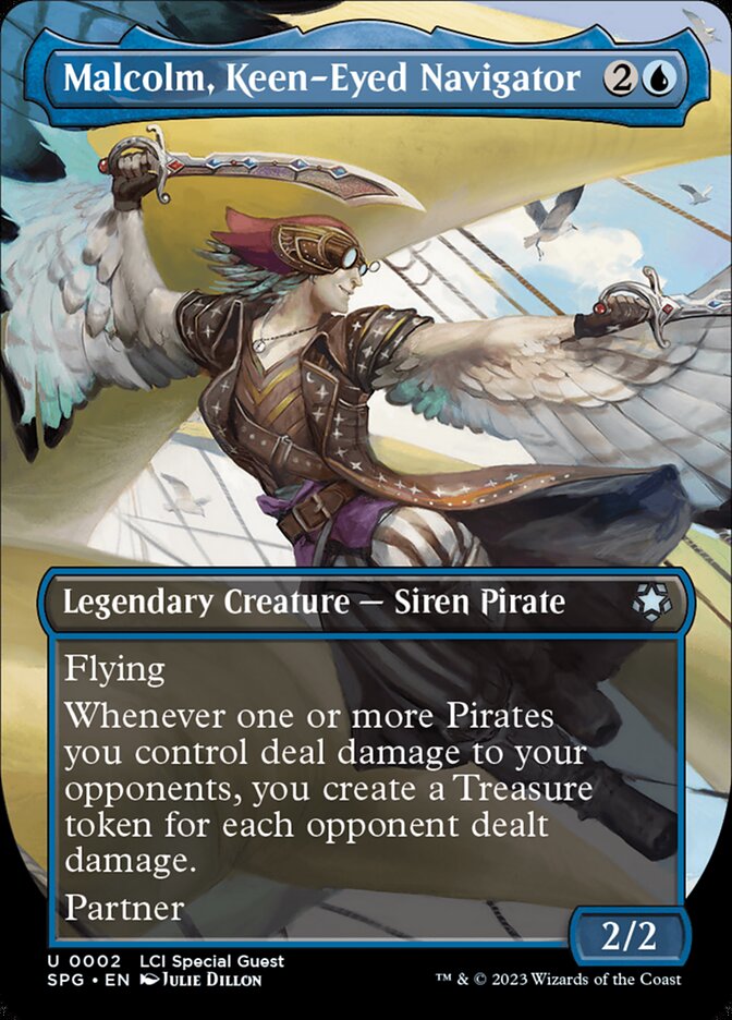 Malcolm, Keen-Eyed Navigator (Special Guests)  - Foil