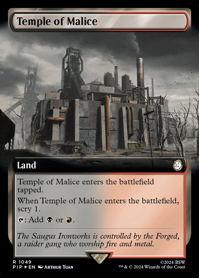 Temple of Malice (Universes Beyond: Fallout)  - Foil
