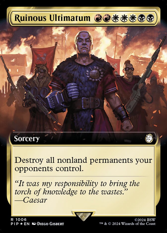 Ruinous Ultimatum (Universes Beyond: Fallout)  - Foil