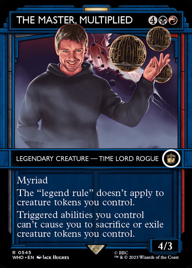 The Master, Multiplied (Universes Beyond: Doctor Who)  - Foil