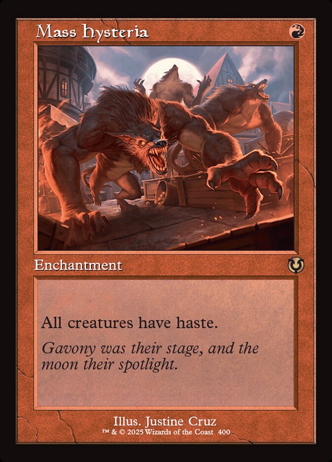 Mass Hysteria (Innistrad Remastered)  - Foil