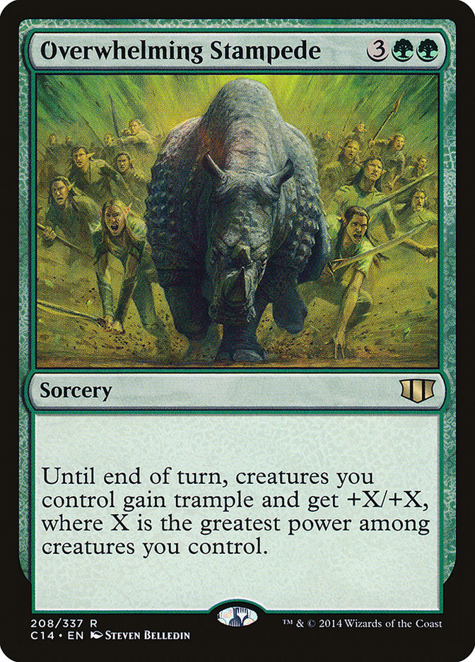 Overwhelming Stampede (Commander 2014) 