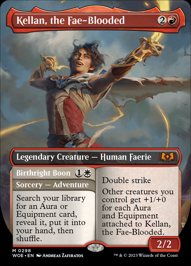 Kellan, the Fae-Blooded // Birthright Boon (Wilds of Eldraine) 