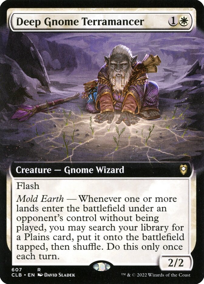 Deep Gnome Terramancer (Commander Legends: Battle for Baldur's Gate) 
