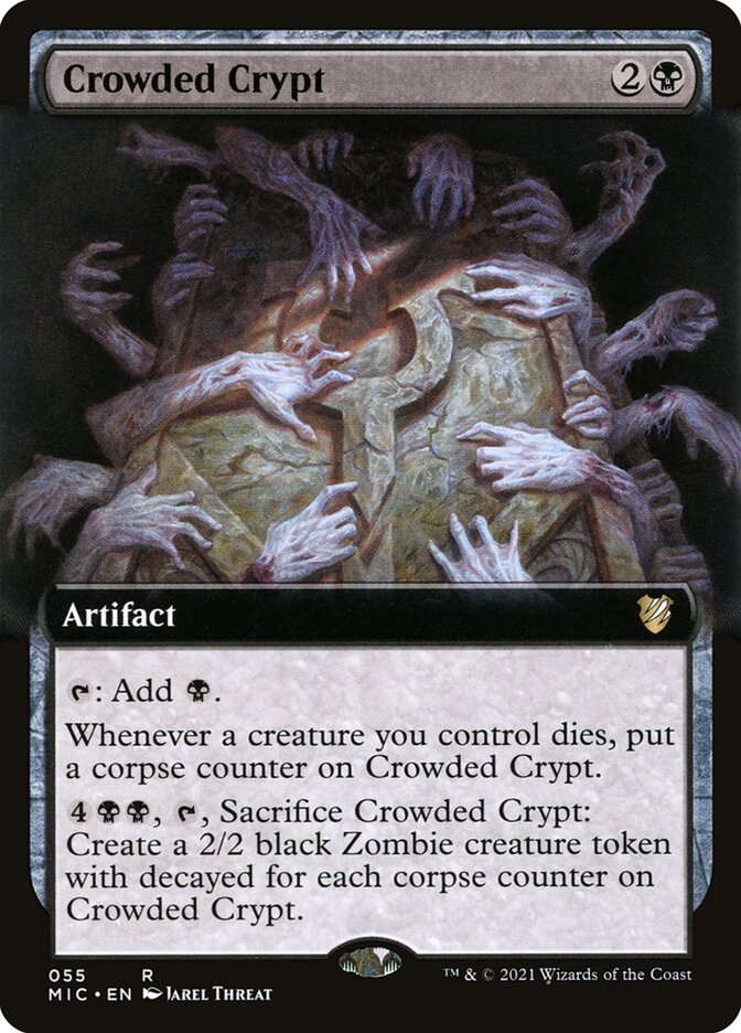 Crowded Crypt (Commander: Innistrad: Midnight Hunt) 