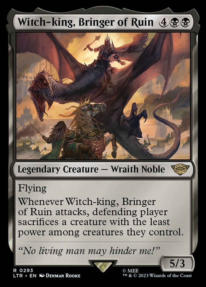 Witch-king, Bringer of Ruin (Universes Beyond: The Lord of the Rings: Tales of Middle-earth) 