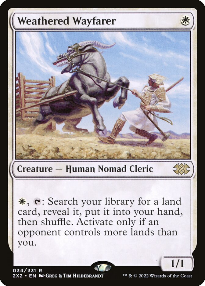 Weathered Wayfarer (Double Masters 2022)  - Foil