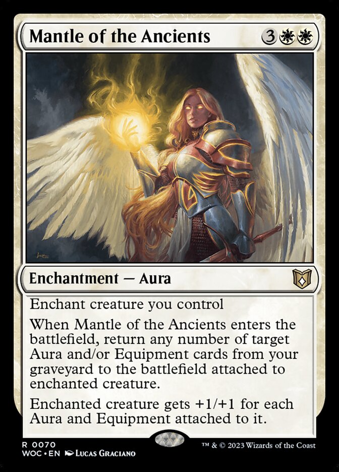 Mantle of the Ancients (Commander: Wilds of Eldraine) 