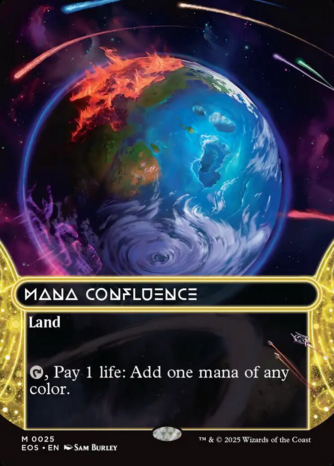 Mana Confluence 25 (Edge of Eternities: Stellar Sights)  - Borderless Foil