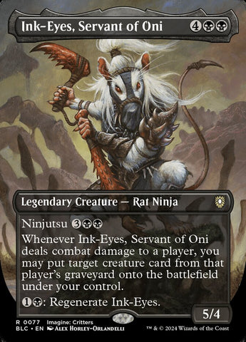Ink-Eyes, Servant of Oni (Commander: Bloomburrow) 