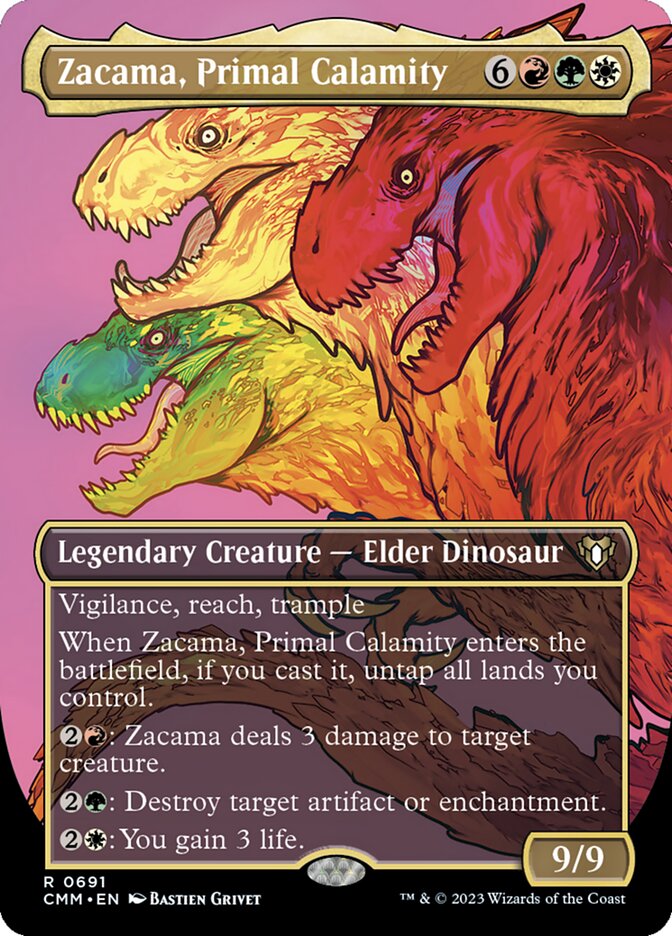 Zacama, Primal Calamity (Commander Masters)  - Foil