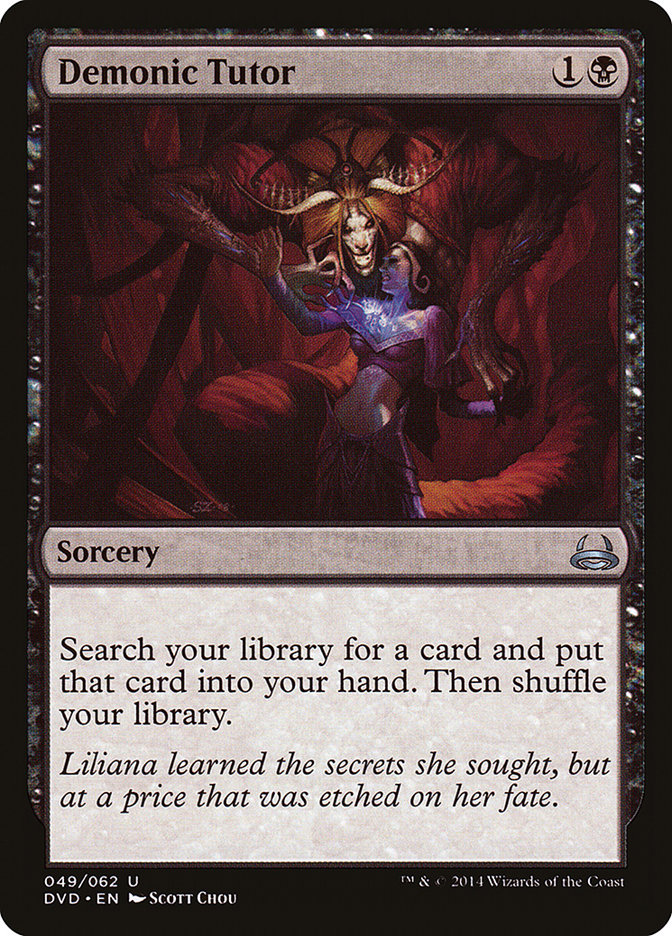 Demonic Tutor (Duel Decks: Anthology) 