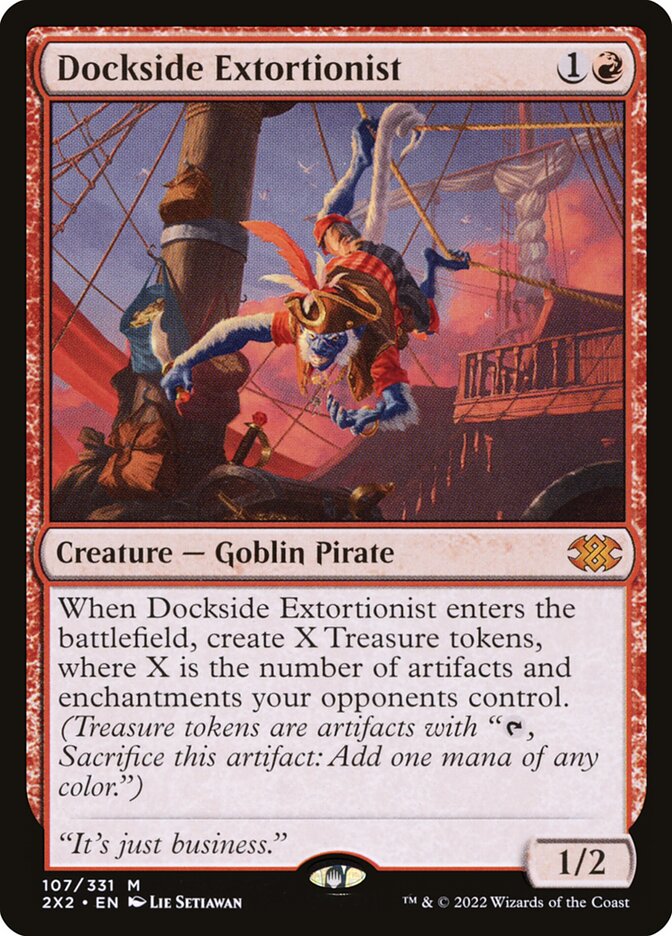 Dockside Extortionist (Double Masters 2022)  - Foil