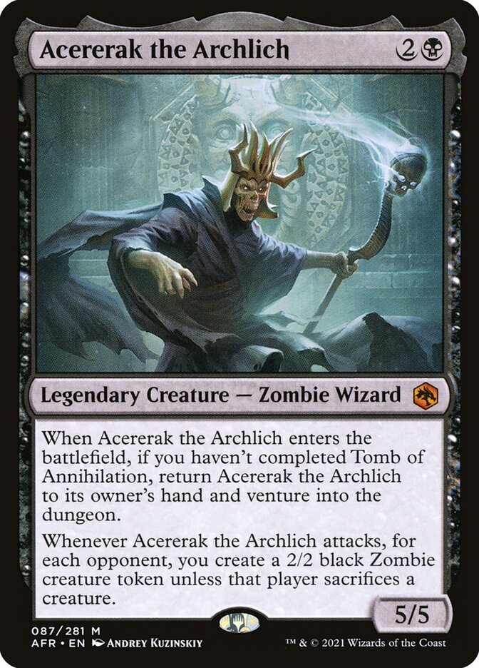 Acererak the Archlich (Adventures in the Forgotten Realms)  - Foil