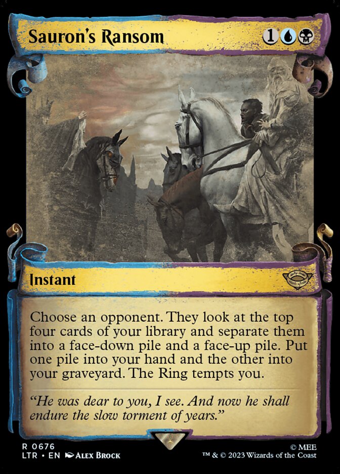 Sauron's Ransom (Universes Beyond: The Lord of the Rings: Tales of Middle-earth) 