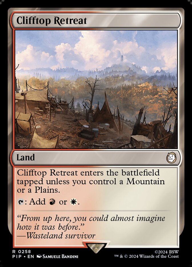 Clifftop Retreat (Universes Beyond: Fallout)  - Foil