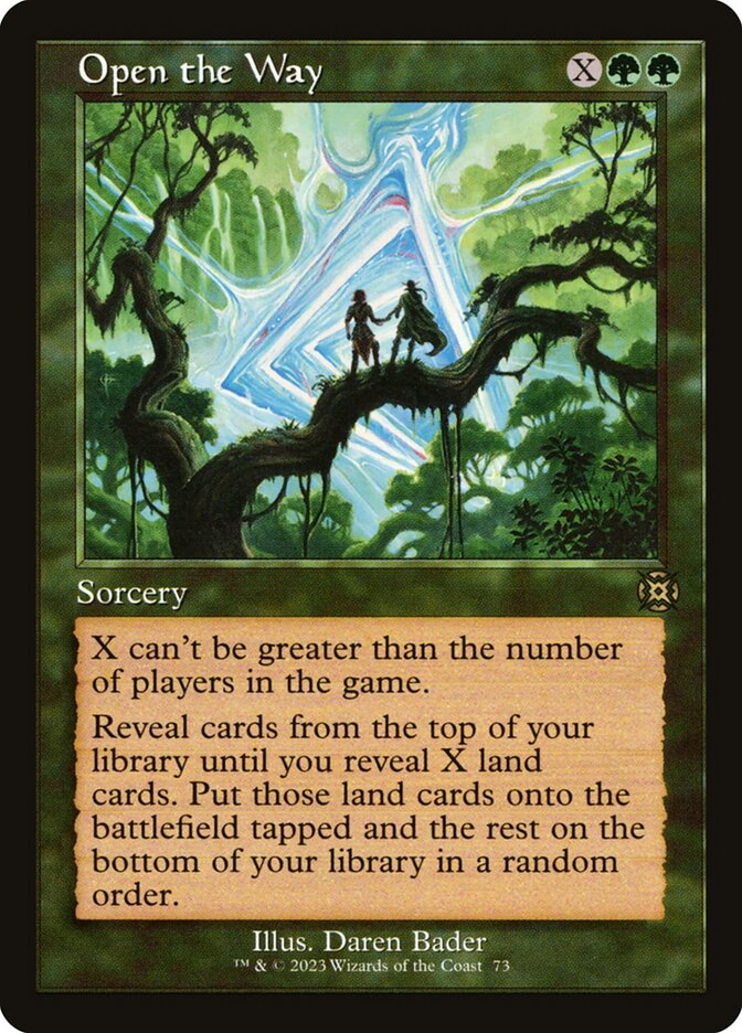 Open the Way (March of the Machine: The Aftermath)  - Foil