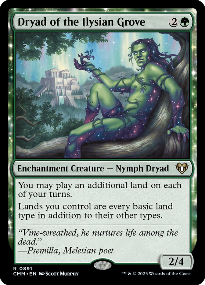Dryad of the Ilysian Grove (Commander Masters) 