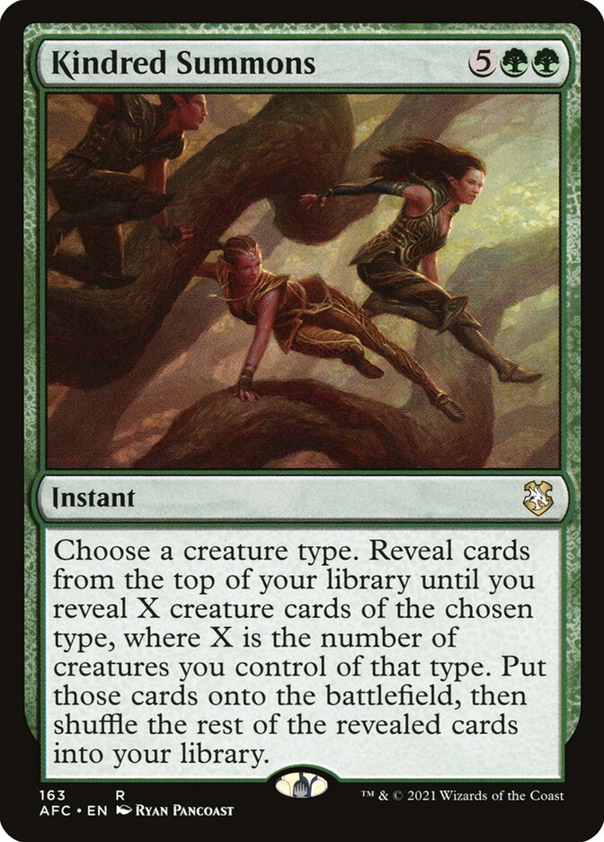 Kindred Summons (Commander: Adventures in the Forgotten Realms) 