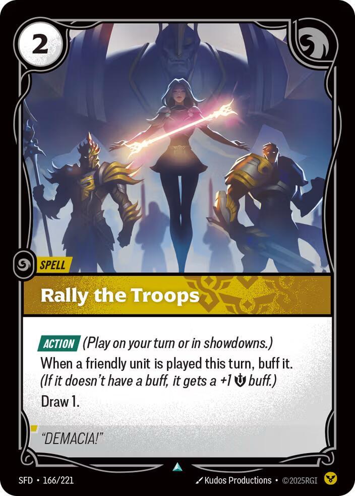 Rally the Troops (Spiritforged)  - Foil