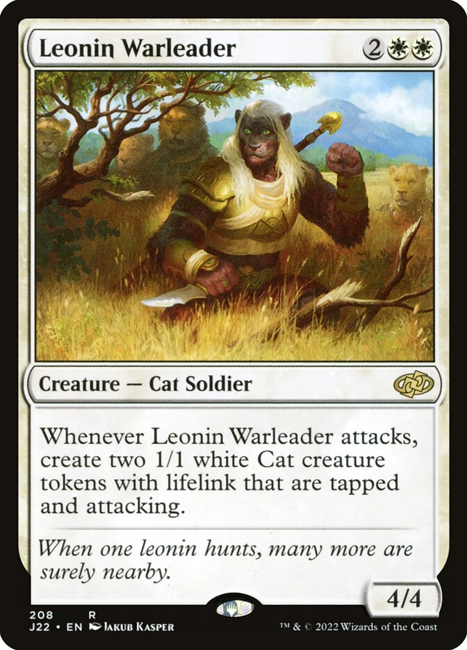 Leonin Warleader (Jumpstart 2022) 