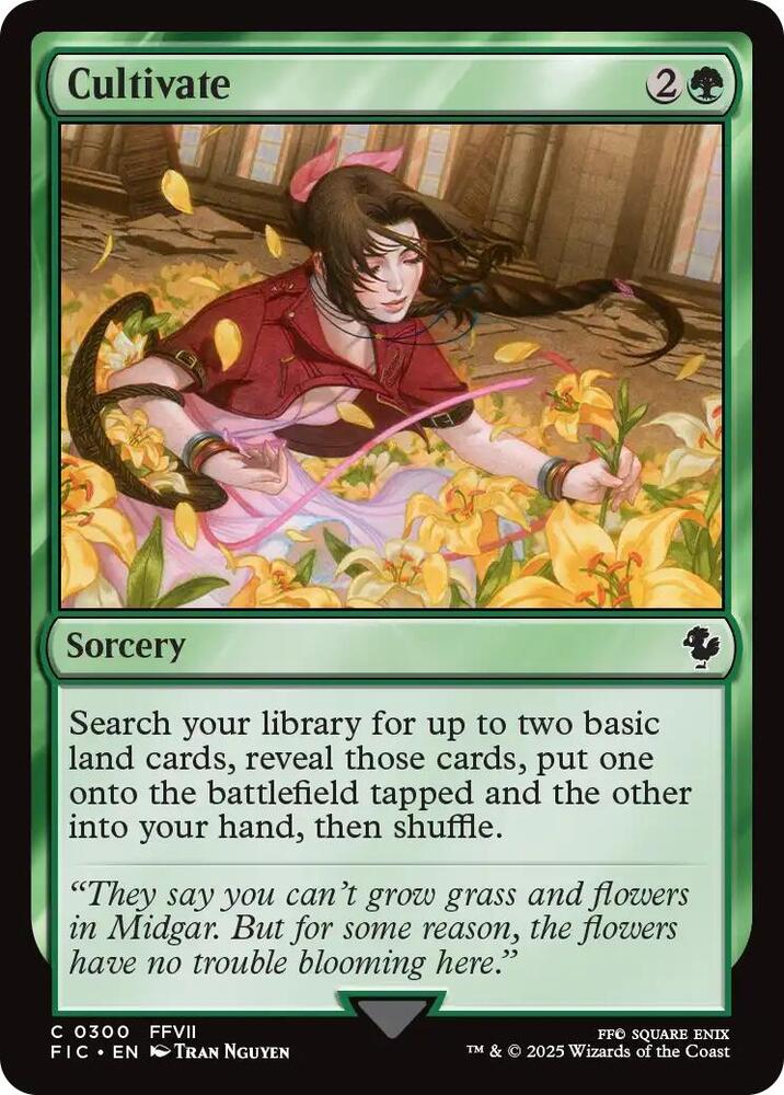 Cultivate  300 (Commander: FINAL FANTASY)  - Surge Foil