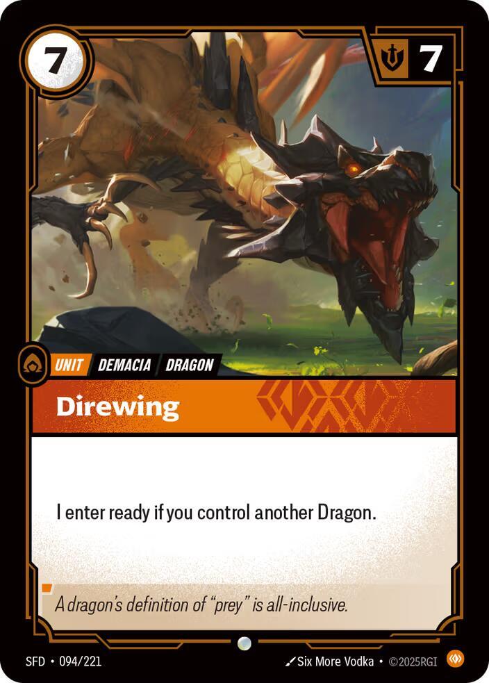 Direwing 094/221 (Spiritforged)  - Foil