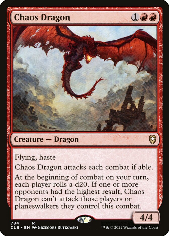 Chaos Dragon (Commander Legends: Battle for Baldur's Gate) 