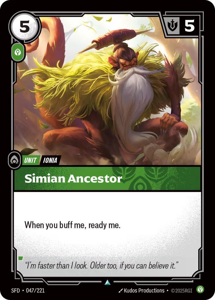 Simian Ancestor 047/221 (Spiritforged) 