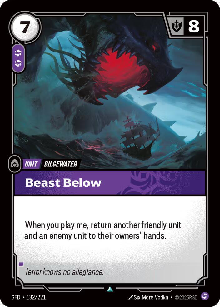 Beast Below (Spiritforged)  - Foil