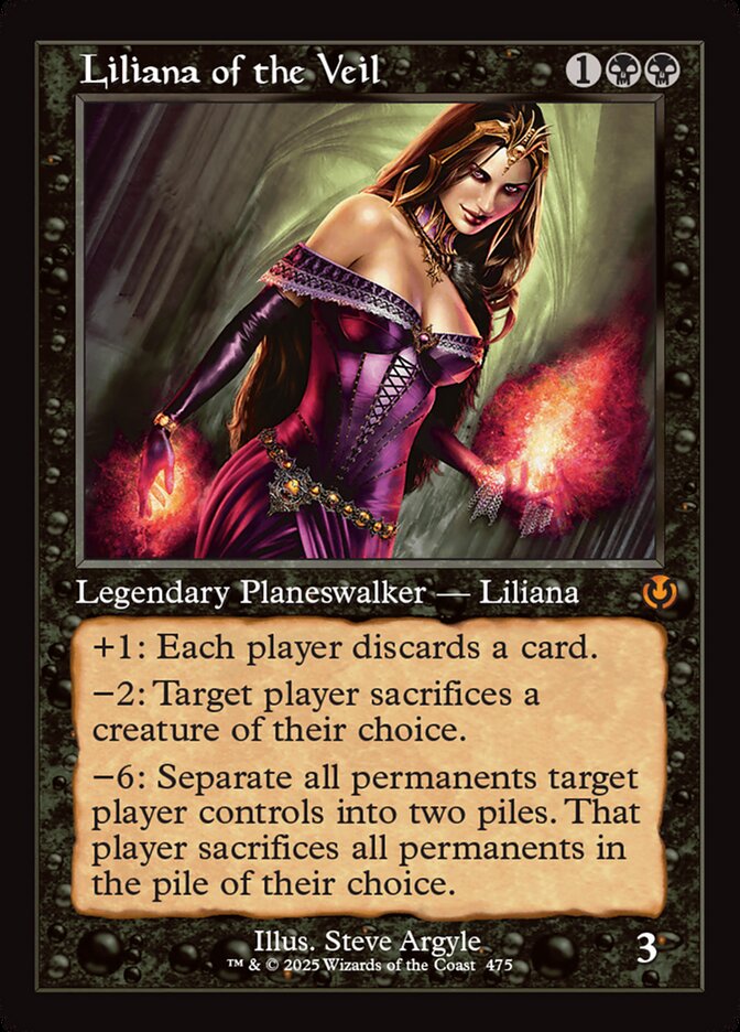 Liliana of the Veil (Innistrad Remastered)  - Foil