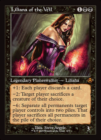 Liliana of the Veil (Innistrad Remastered)  - Foil