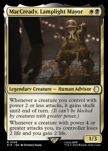 MacCready, Lamplight Mayor 108/326 (Universes Beyond: Fallout) 