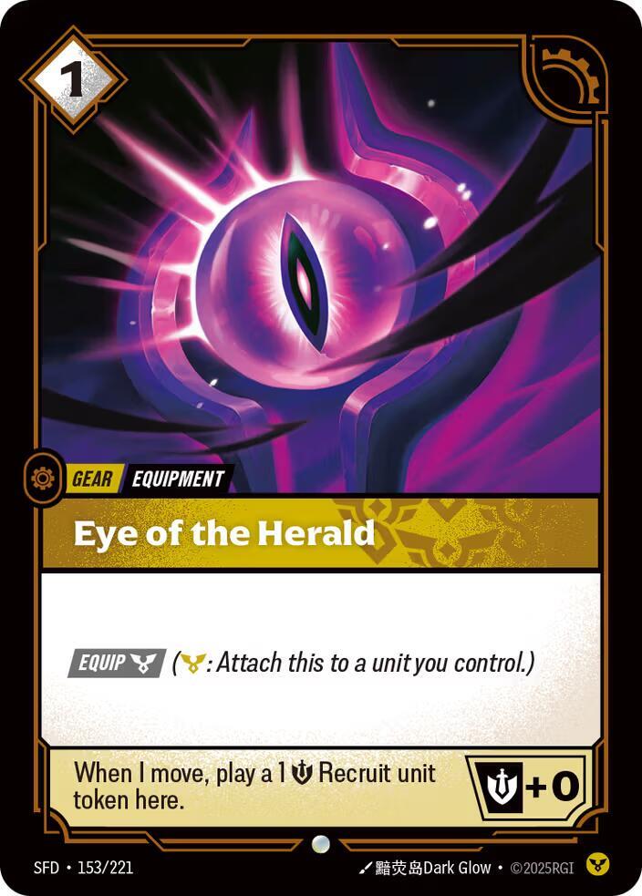 Eye of the Herald (Spiritforged)  - Foil