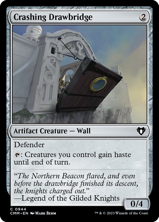 Crashing Drawbridge (Commander Masters) 