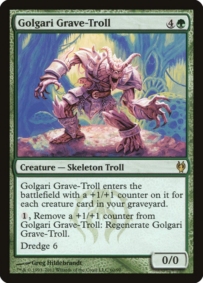Golgari Grave-Troll (Duel Decks: Izzet vs. Golgari) 