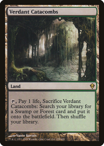 Verdant Catacombs (Zendikar)  - Foil