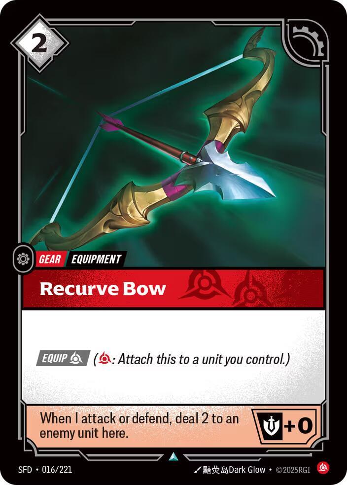 Recurve Bow 016/221 (Spiritforged) 