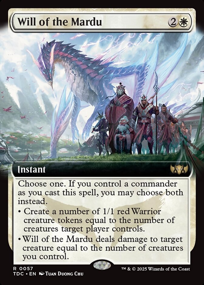 Will of the Mardu (Commander: Tarkir: Dragonstorm) 