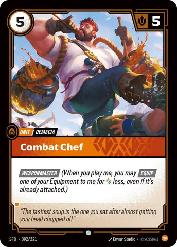 Combat Chef (Spiritforged)  - Foil