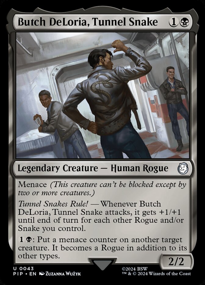 Butch DeLoria, Tunnel Snake 43/326 (Universes Beyond: Fallout)  - Foil